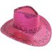 Fancy Dress Cowboy Hat - Pink
