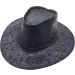 Fancy Dress Cowboy Hat - Dark Brown