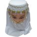 Arabic Dancing Fancy Dress Face Veil Hat