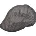 Mesh Flat Cap - Grey