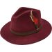 Classic Wool Felt Fedora Hat