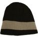 Knitted Beanie Hat - Black
