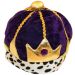 Fancy Dress King Crown Hat - Purple