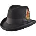 Classic Black Homburg Hat