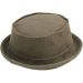Black Woolly Pork Pie Hat
