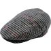 Herringbone Tweed Flat Cap