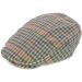Houndstooth Tweed Flat Cap