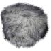 Thick Faux Fur Hat - Grey