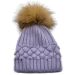 Pineapple Shape Pompom Beanie 