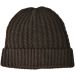 Knitted Beanie Hat - Black