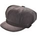 Classic Velvet Newsboy Cap - Black