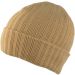 Knitted Beanie Hat - Beige