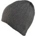 Knitted Beanie Hat - Dark Grey