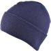 Knitted Beanie Hat - Navy Blue