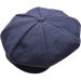 Large Navy Big Apple Newsboy Cap