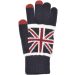 Union Jack Woolly Gloves