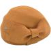 Womens Wool Felt Vintage Cloche Hat - Mustard