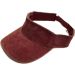 Stonewashed Visor - Burgundy