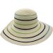 Womens Striped Summer Hat