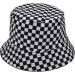 Checkerboard Reversible Fisherman Bucket Hat (12pcs)