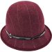  Women's 100% Wool Cloche Hat