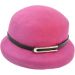 Womens Felt Cloche Bowler Hat