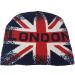 Union Jack London Print Beanie Hat (12Pcs)