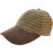 Tweed Fishing Cap with Suede Peak