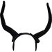 Fancy Black Demon Horns Headband (12pcs)