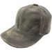 Genuine Cracked Leather Baseball Cap