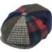 Patchwork Eight Panel Newsboy Cap