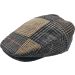 Tweed Patch Flat Cap