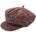 Unisex Genuine Leather Newsboy Cap