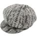 Unisex Genuine Leather Newsboy Cap