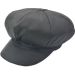 Unisex Genuine Leather Newsboy Cap