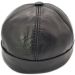 Unisex Genuine Leather 8 Panel Docker Cap