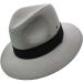 Summer Fedora Hat With Black Ribbon