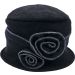 Women's Wool Vintage Cloche Hat
