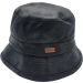 Classic Faux Leather Bucket Hat