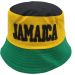 Jamaican Pattern Fisherman Bucket Hats (12Pcs)