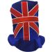 Fancy Union Jack Hat (12Pcs)