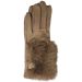 Womens Faux Suede Gloves (12pcs)