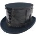 Leather Strapped Top Hat