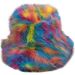 Multi Colour Faux Fur Bucket Hats