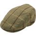 Herringbone Checked Flat Cap