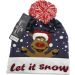 X-Mas/Christmas Beanie Hat (12Pcs)