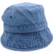Stone Wash Denim Bucket Hats (12Pcs)