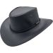 Classic Faux Leather Cowboy Hat