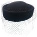 Womens Classic Pillbox Hat