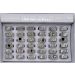 Silver Colours Metal Hip Hop Rings (Box-36Pcs)